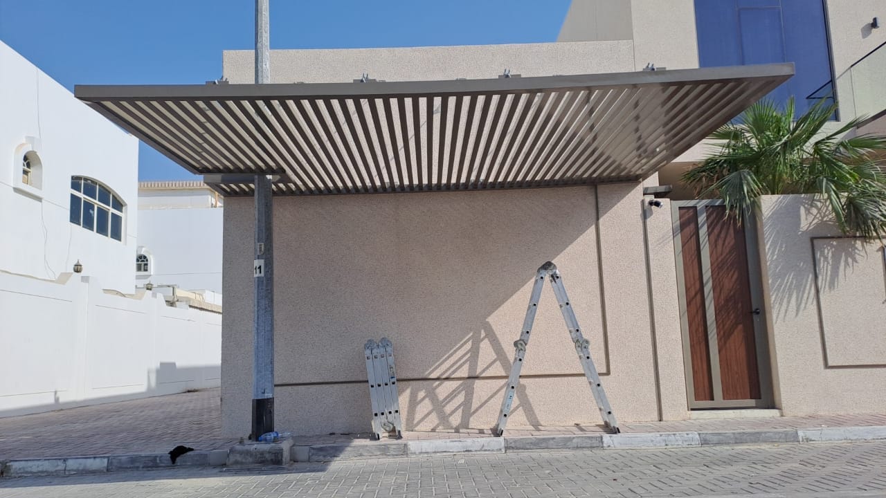 Aluminium Pergola in UAE.