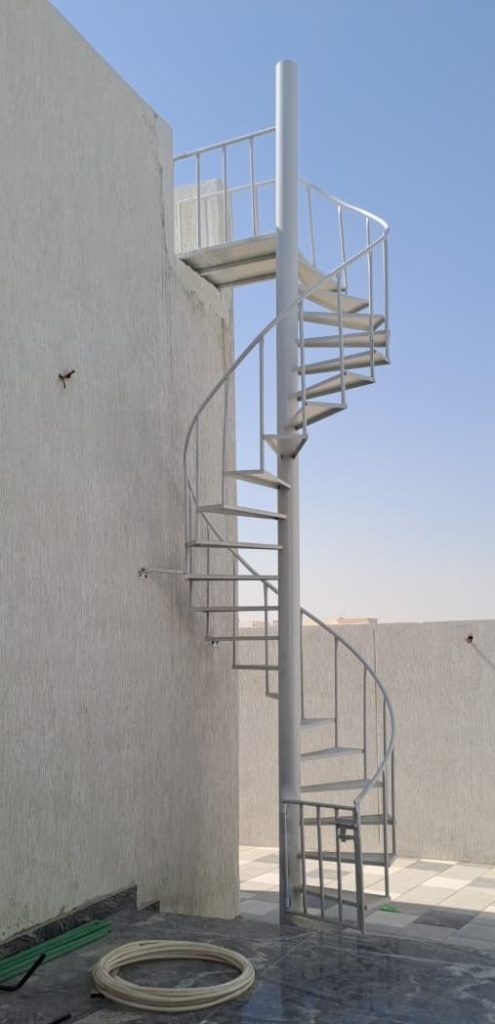 Spiral ladder in UAE